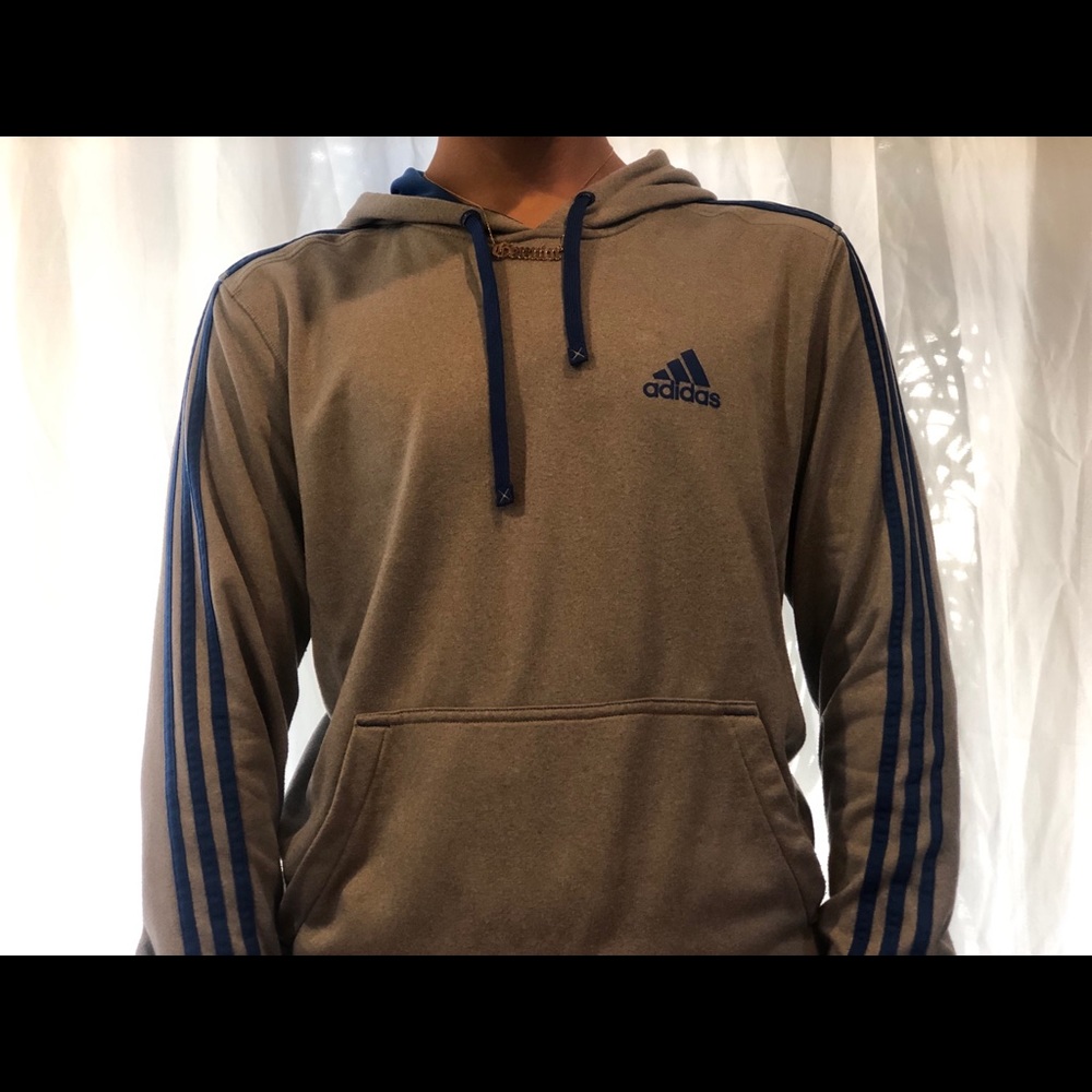 Adidas grey hoodie